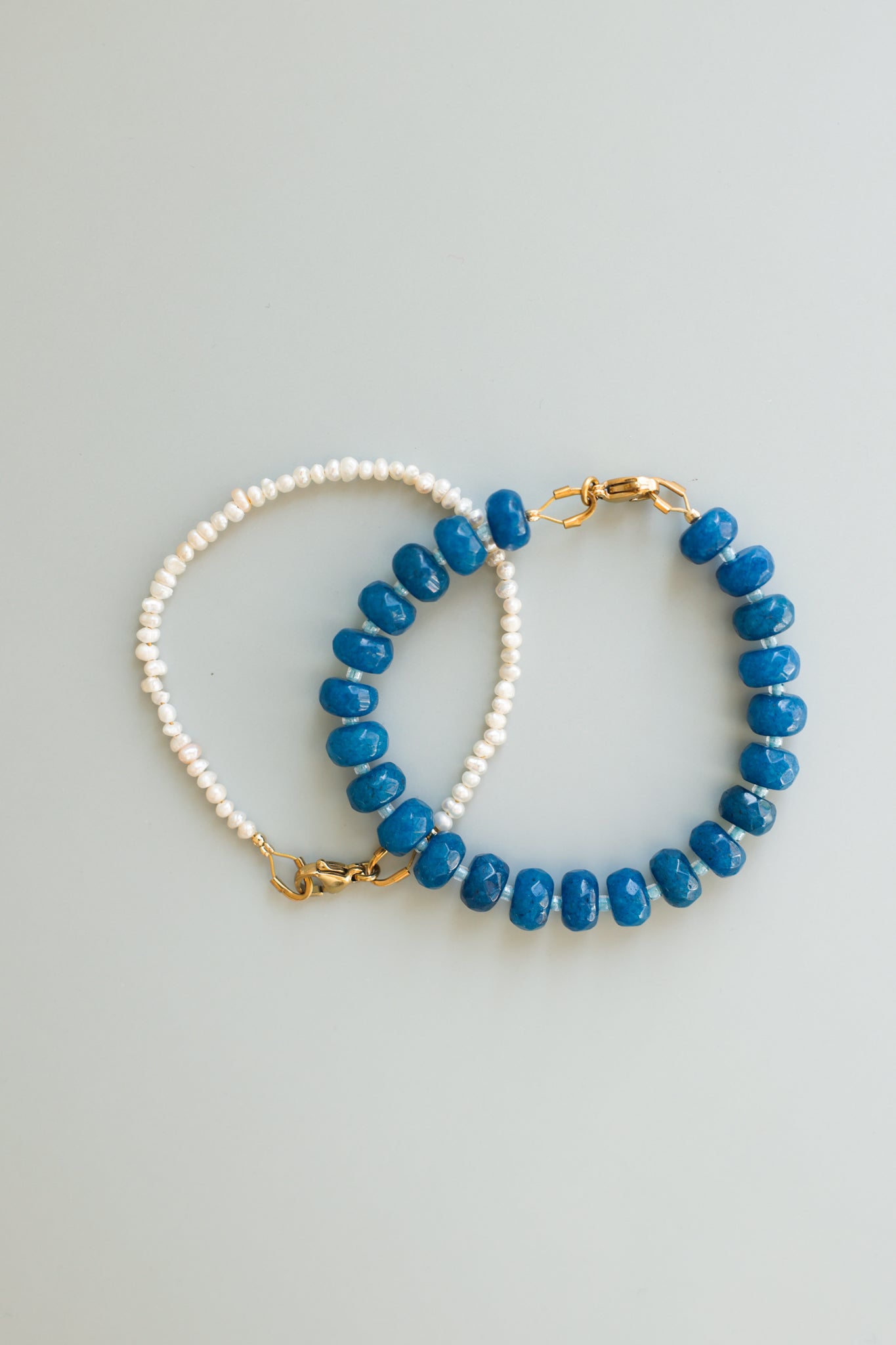 Blue Jade Bracelet