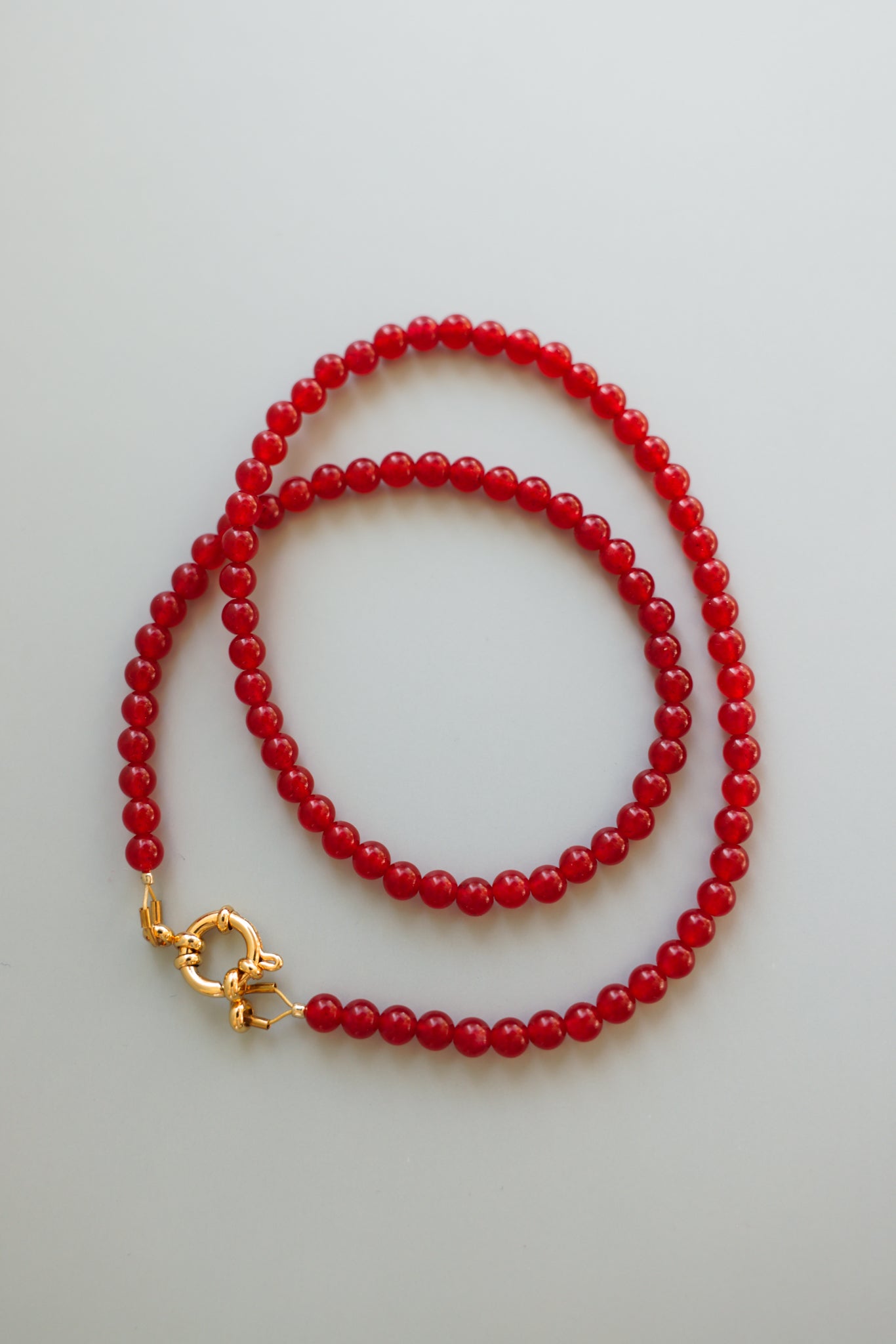 Red Jade Necklace