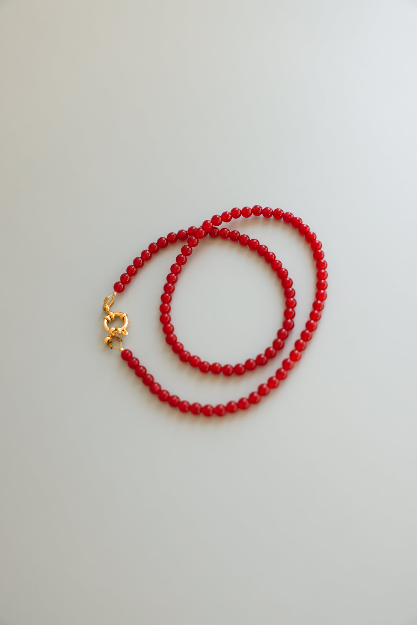 Red Jade Necklace