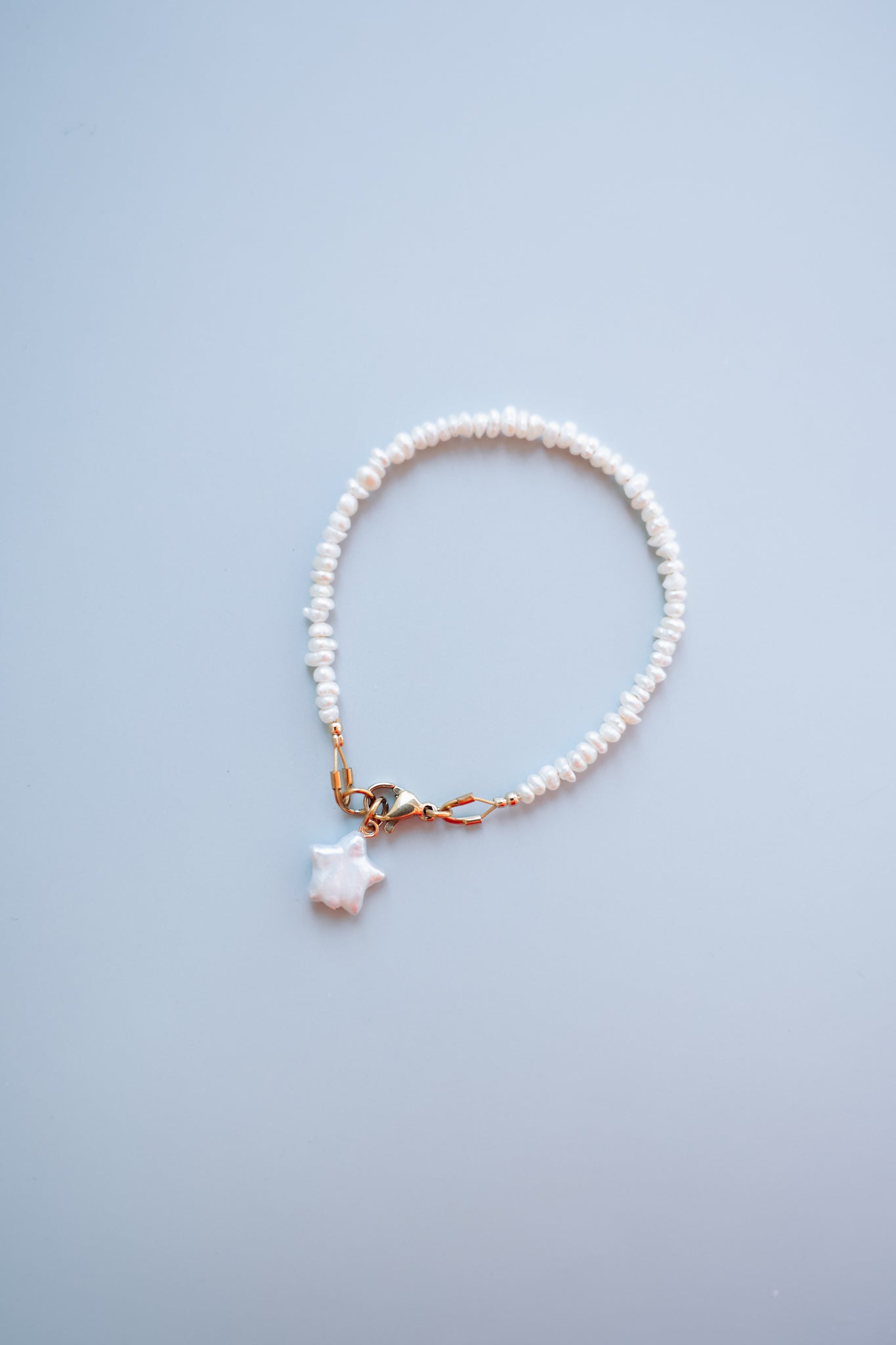 Pearl Star Charm