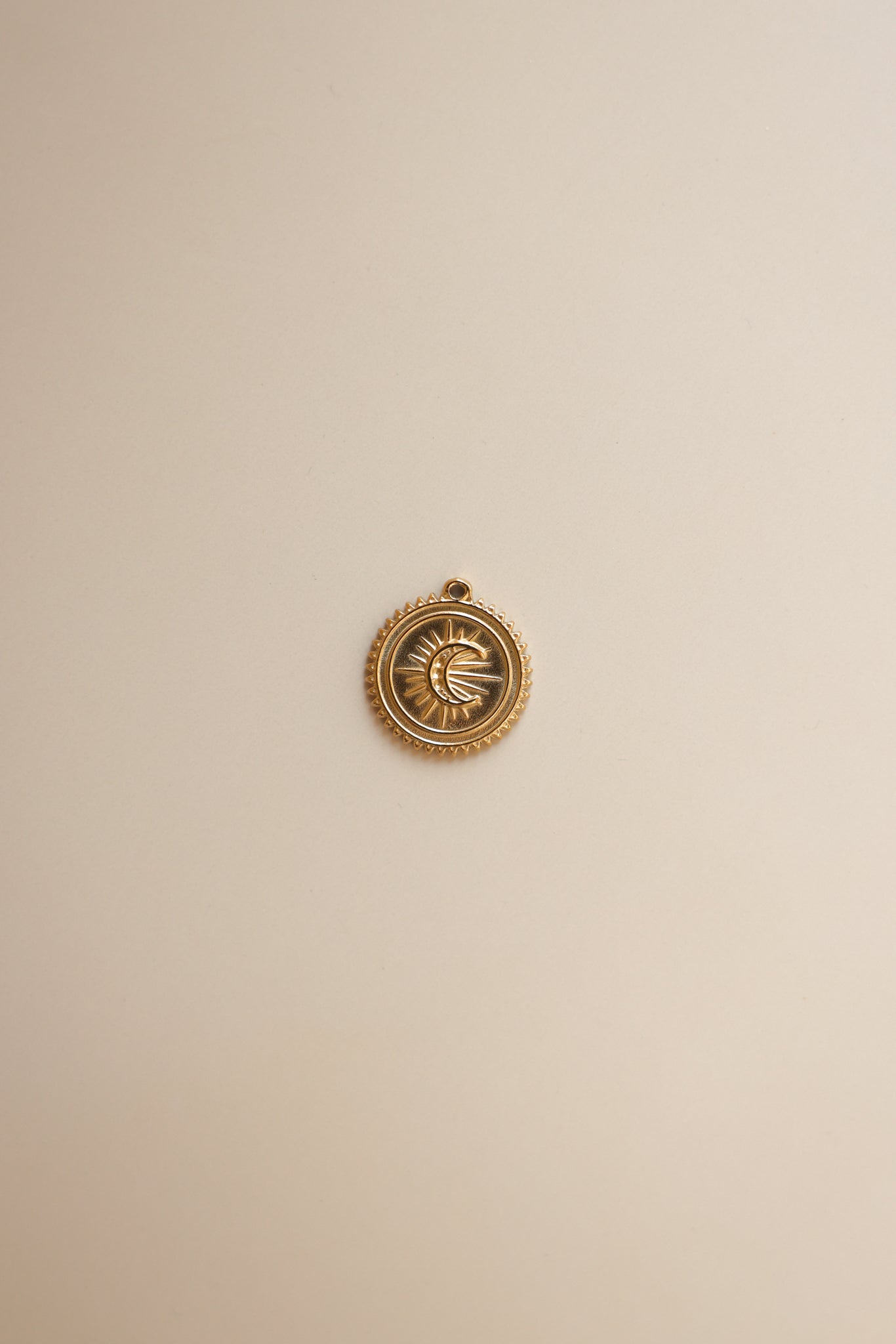 Gold Coin Pendant