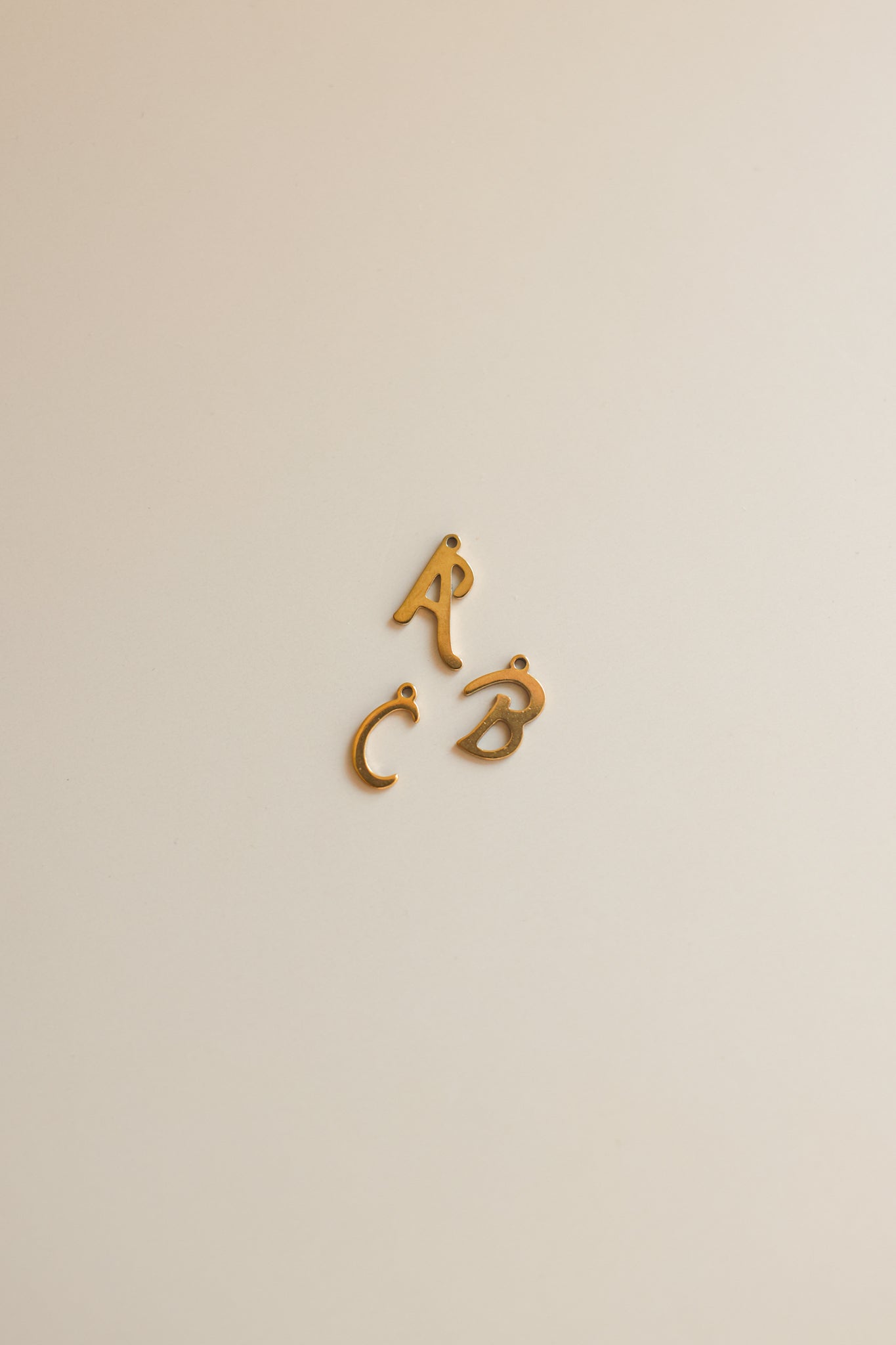 Cursive Initial Charms