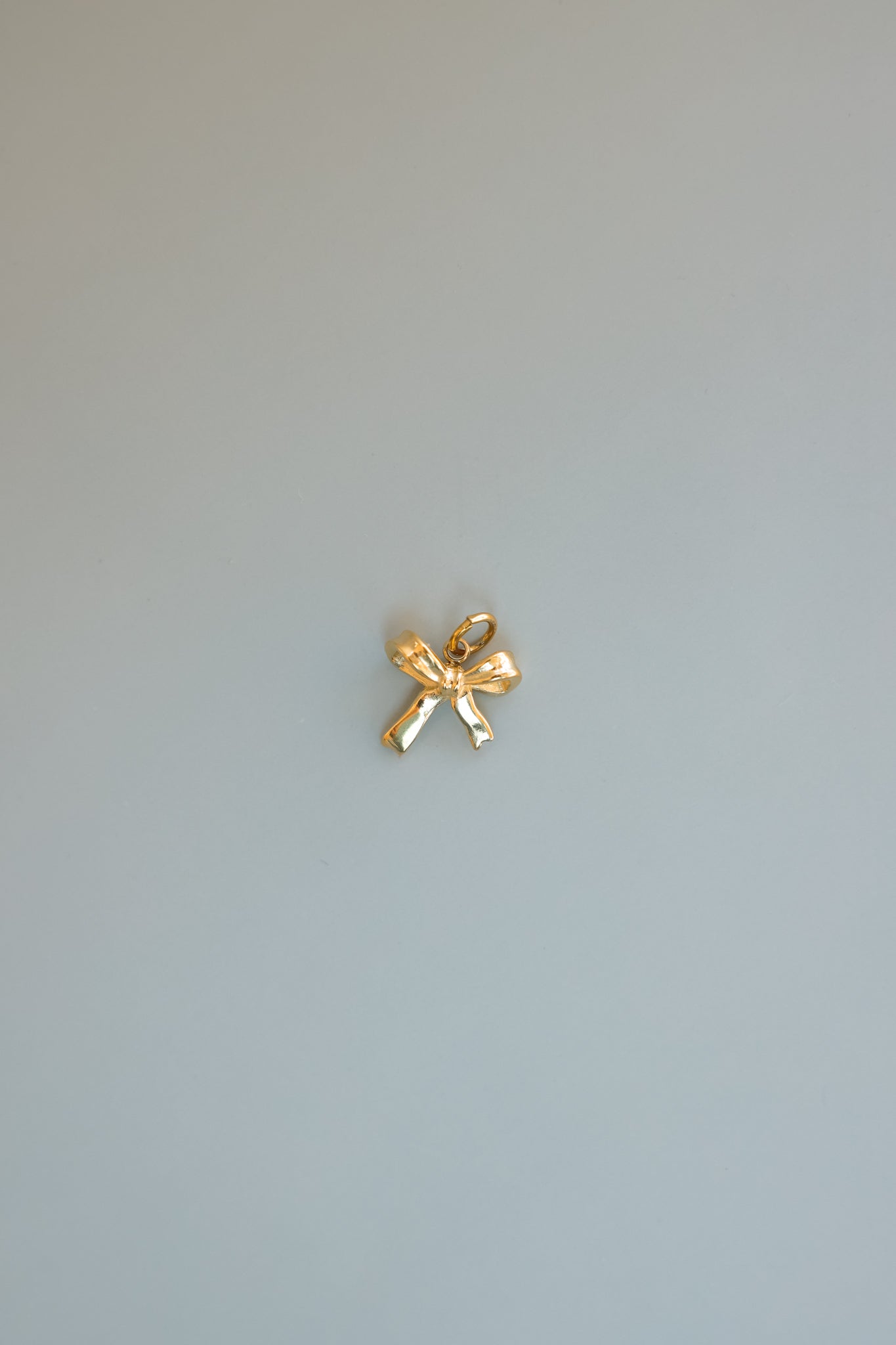 Gold Bow Charm