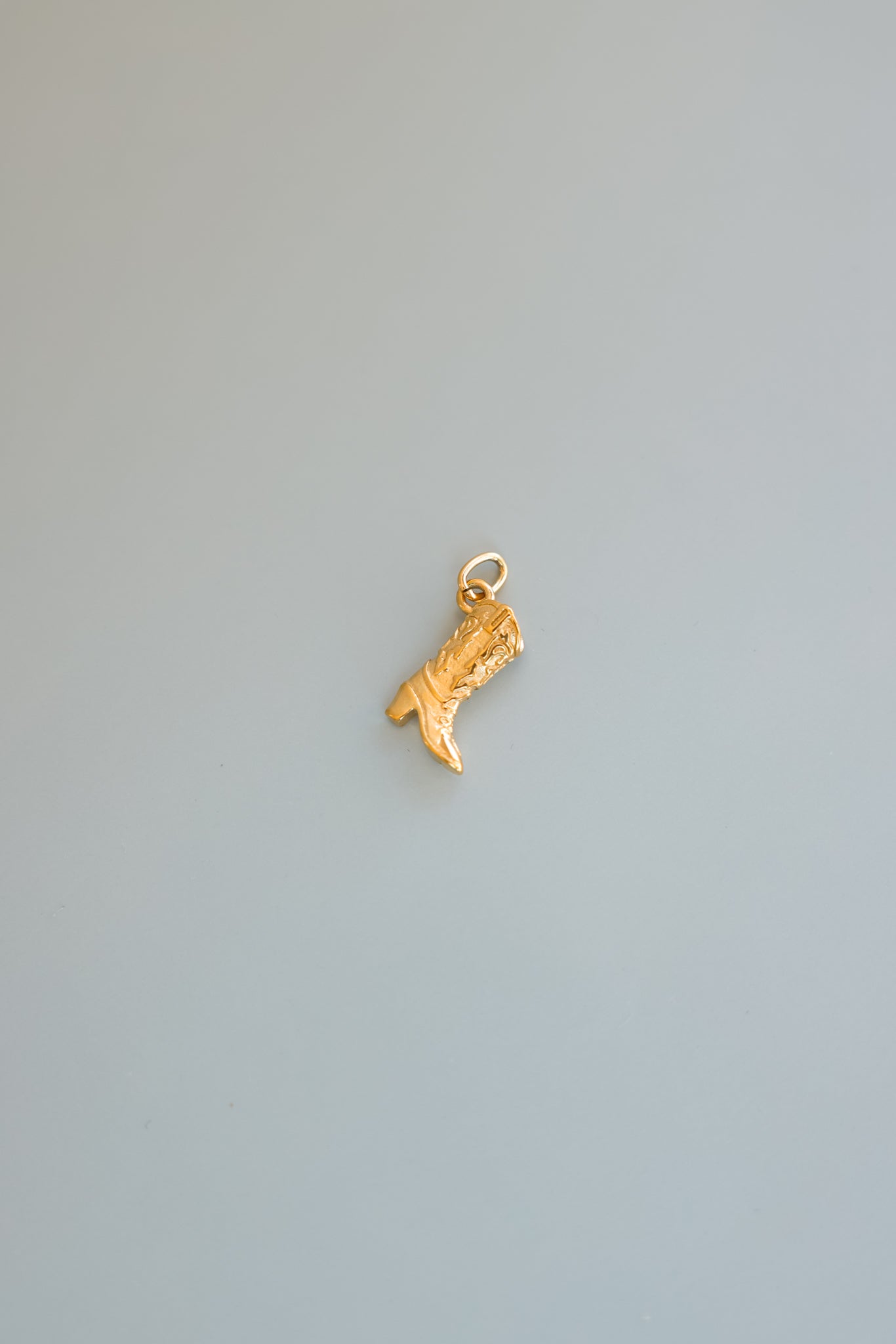 Gold Boot Charm