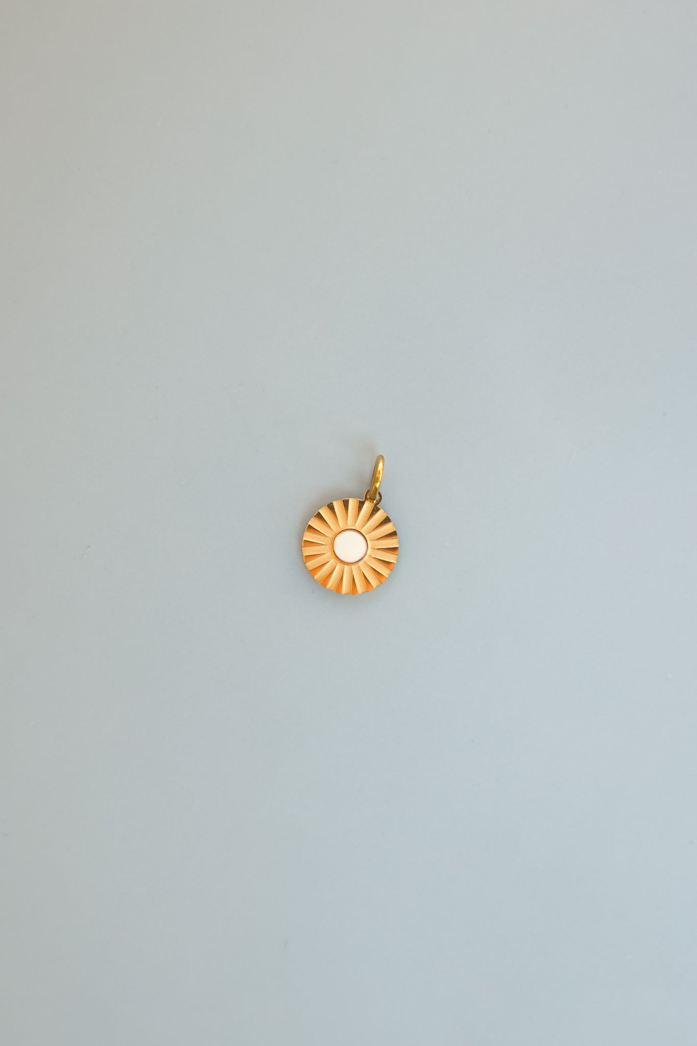 Gold sun Charm