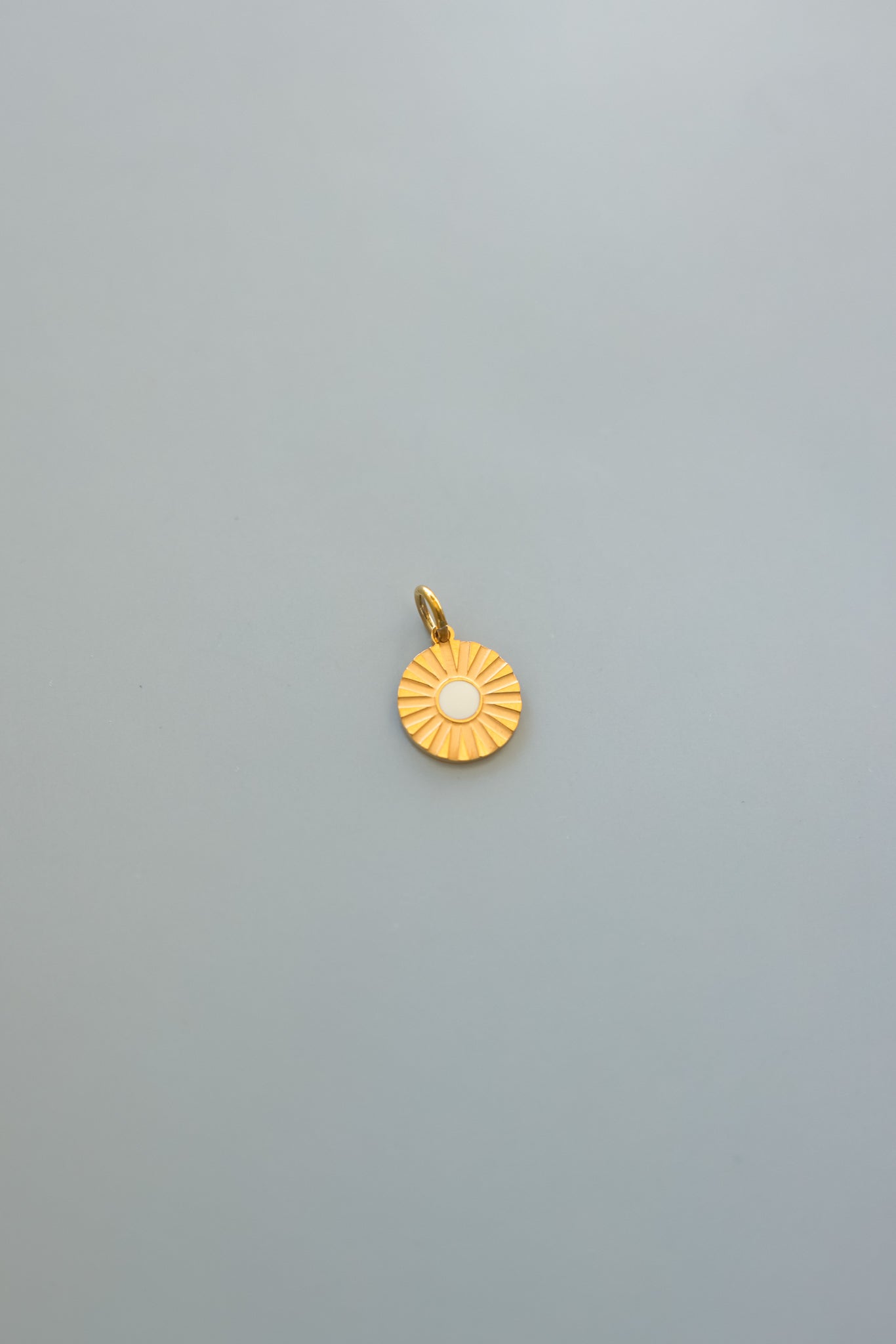 Gold sun Charm