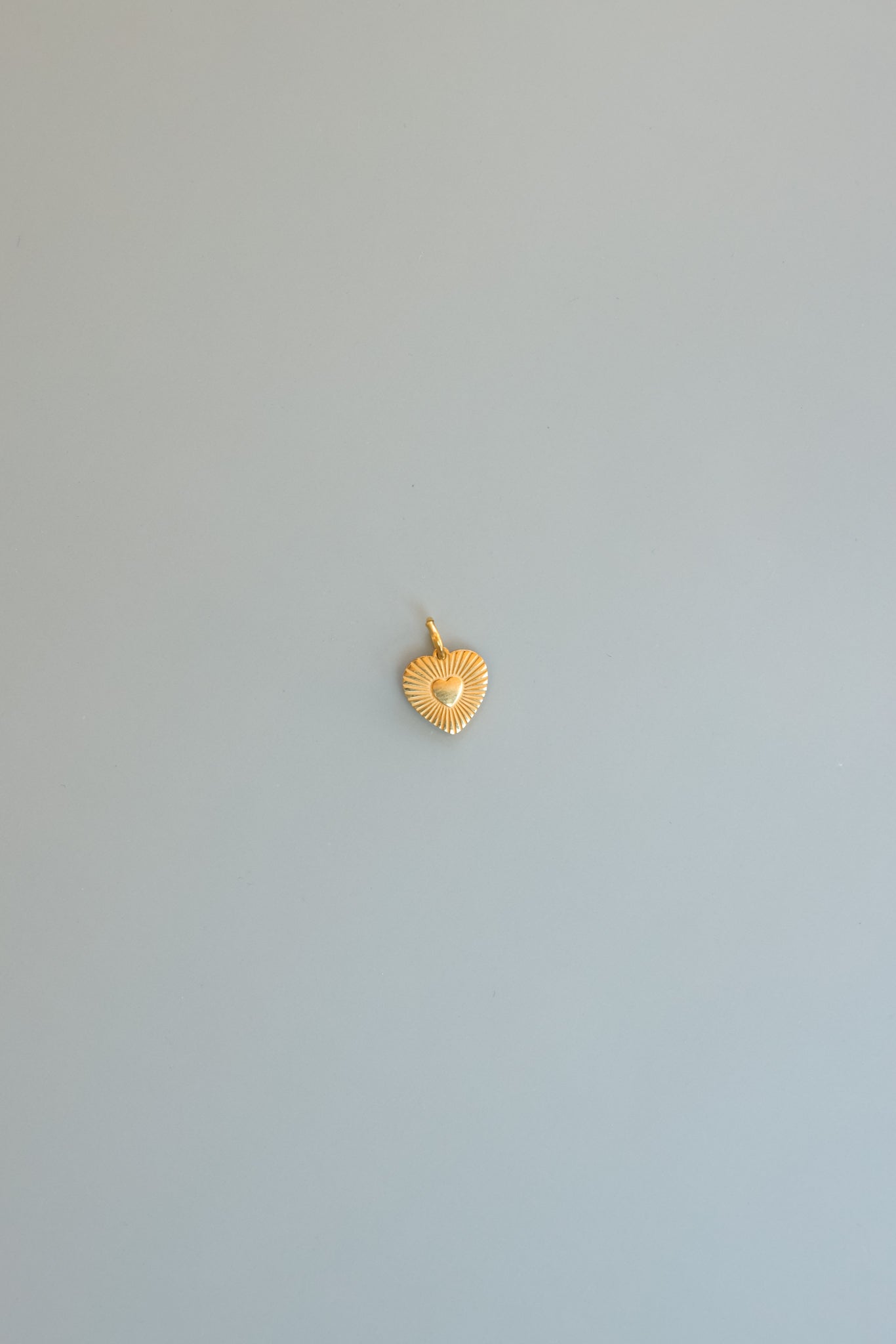 Gold Heart Charm