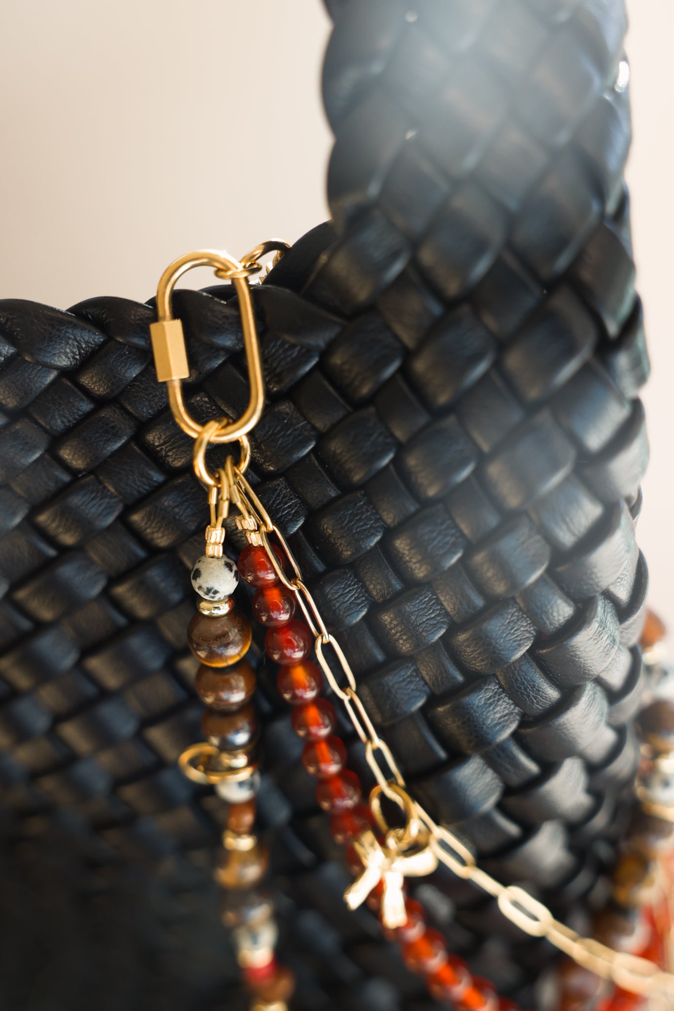 Gemstone Bag Charm