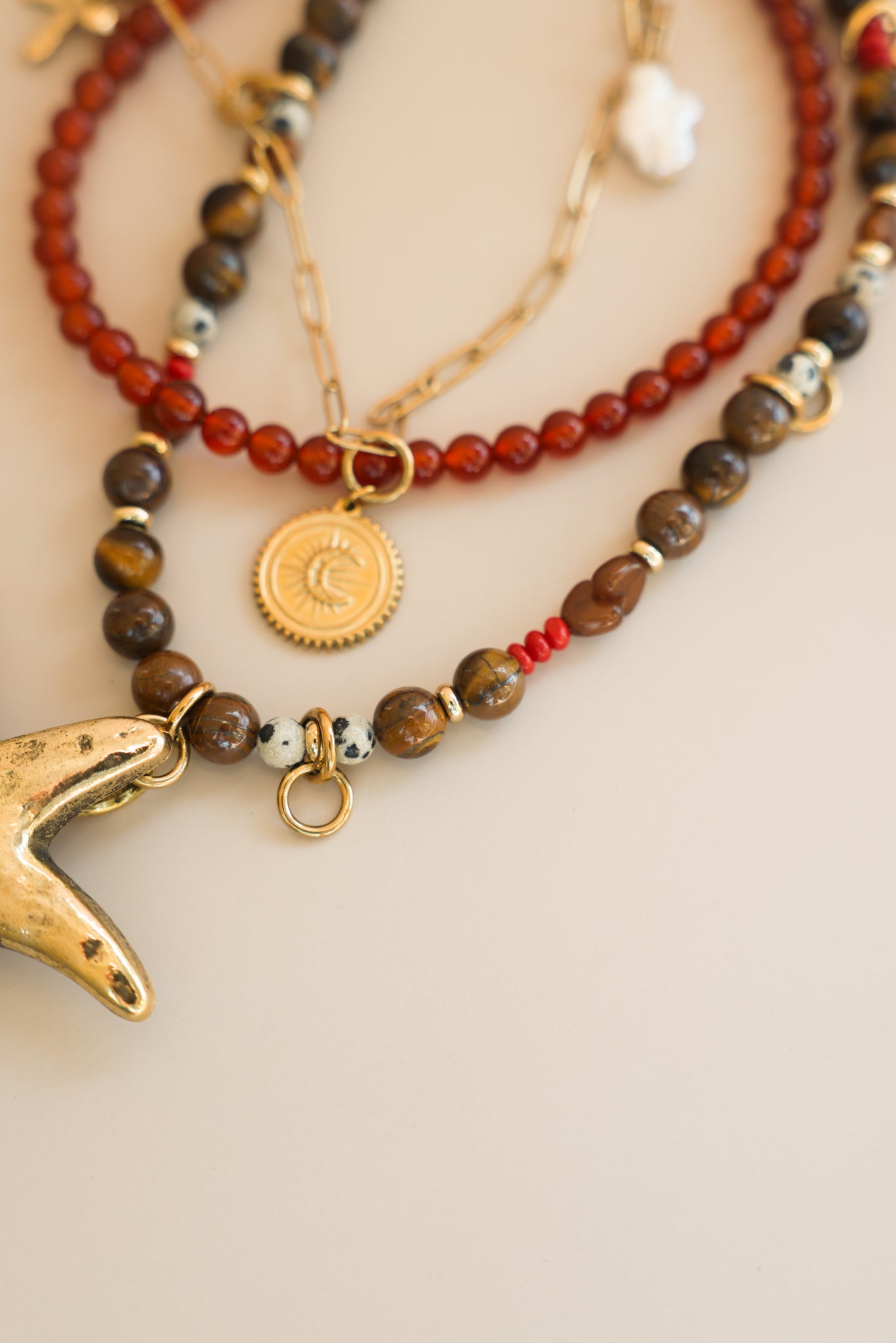 Gemstone Bag Charm