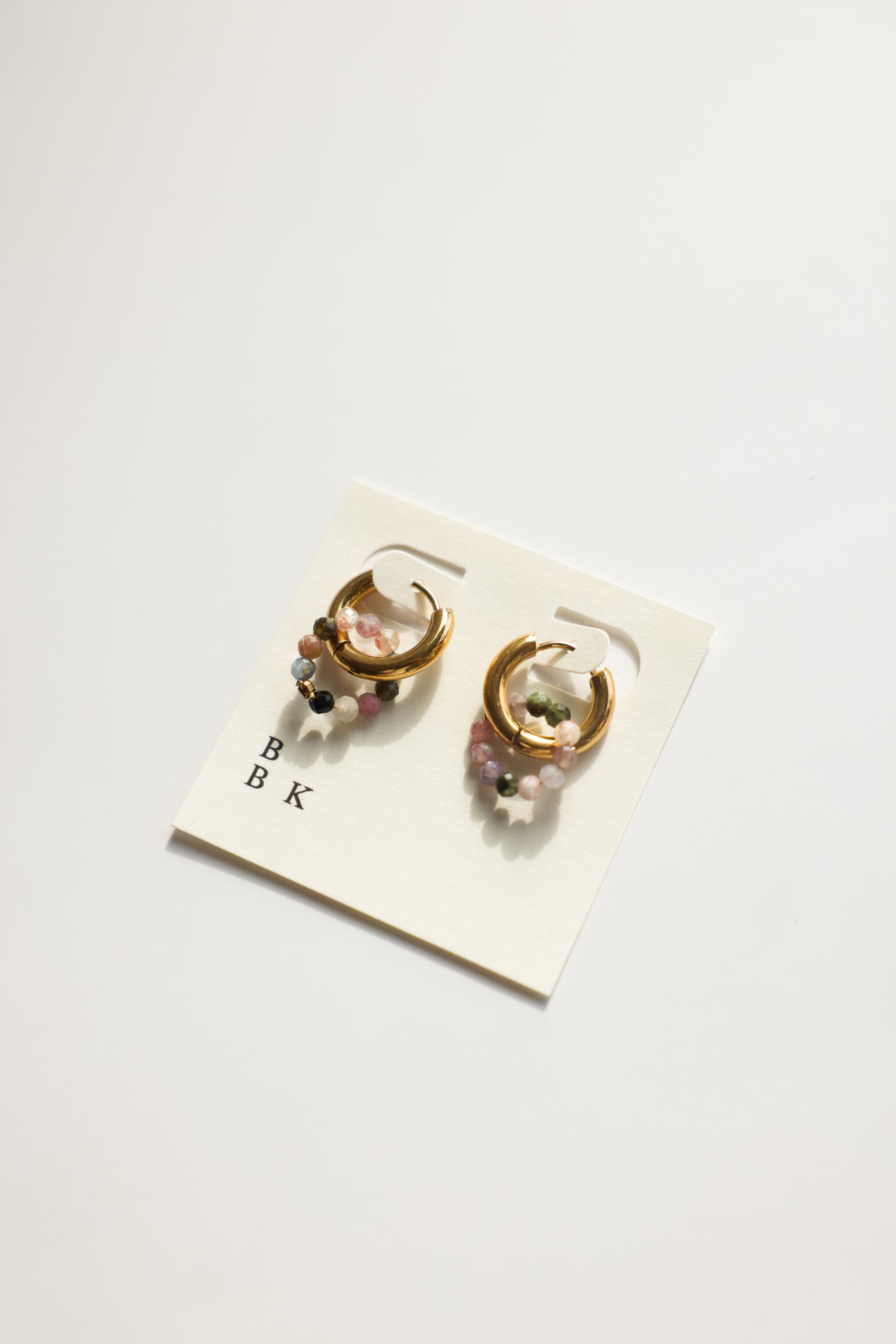 Gemstone Loop Earring Charms