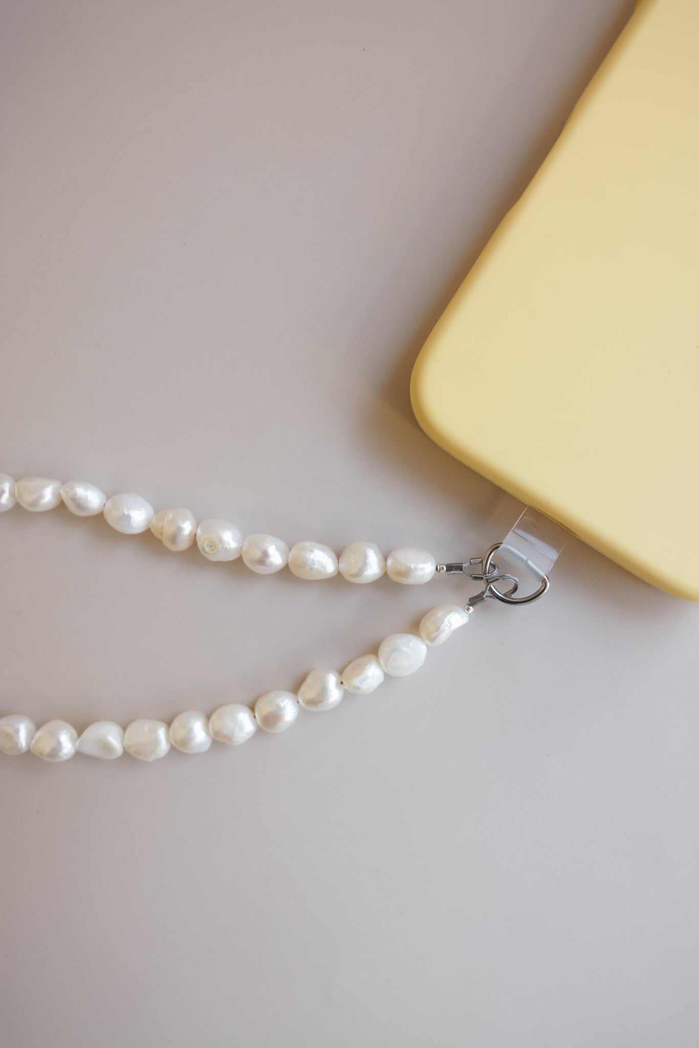 Pearl Phone Charm