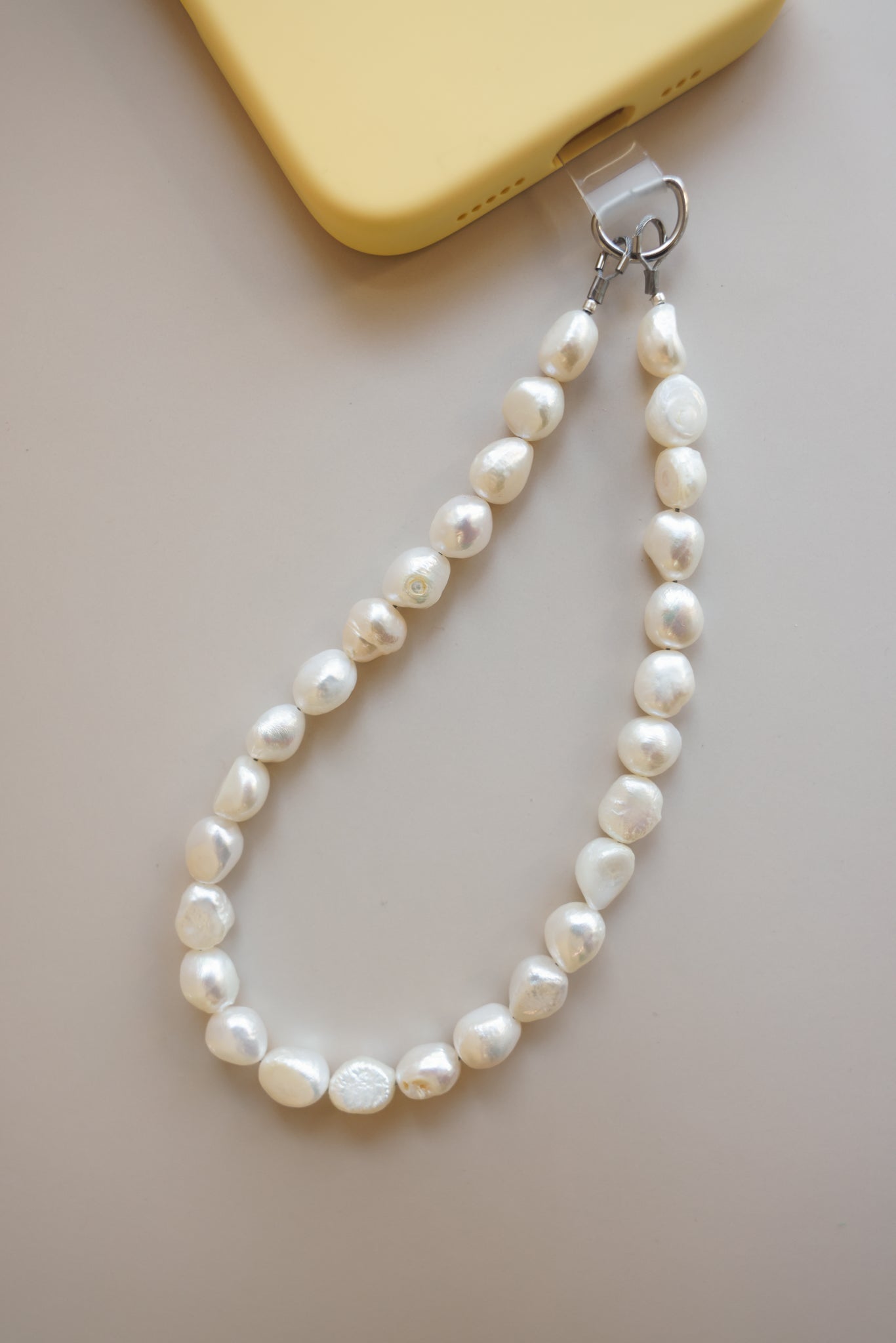 Pearl Phone Charm