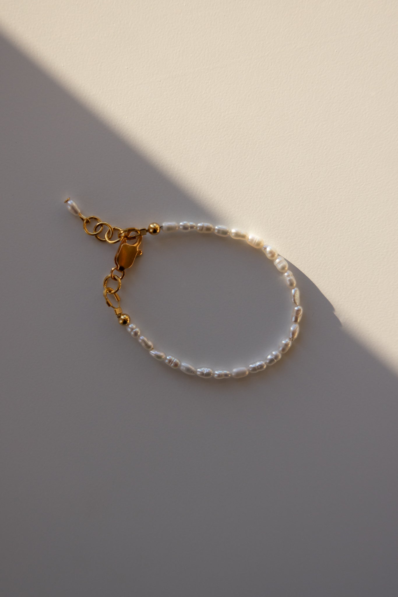 Mom + Me Rice Pearl Bracelets