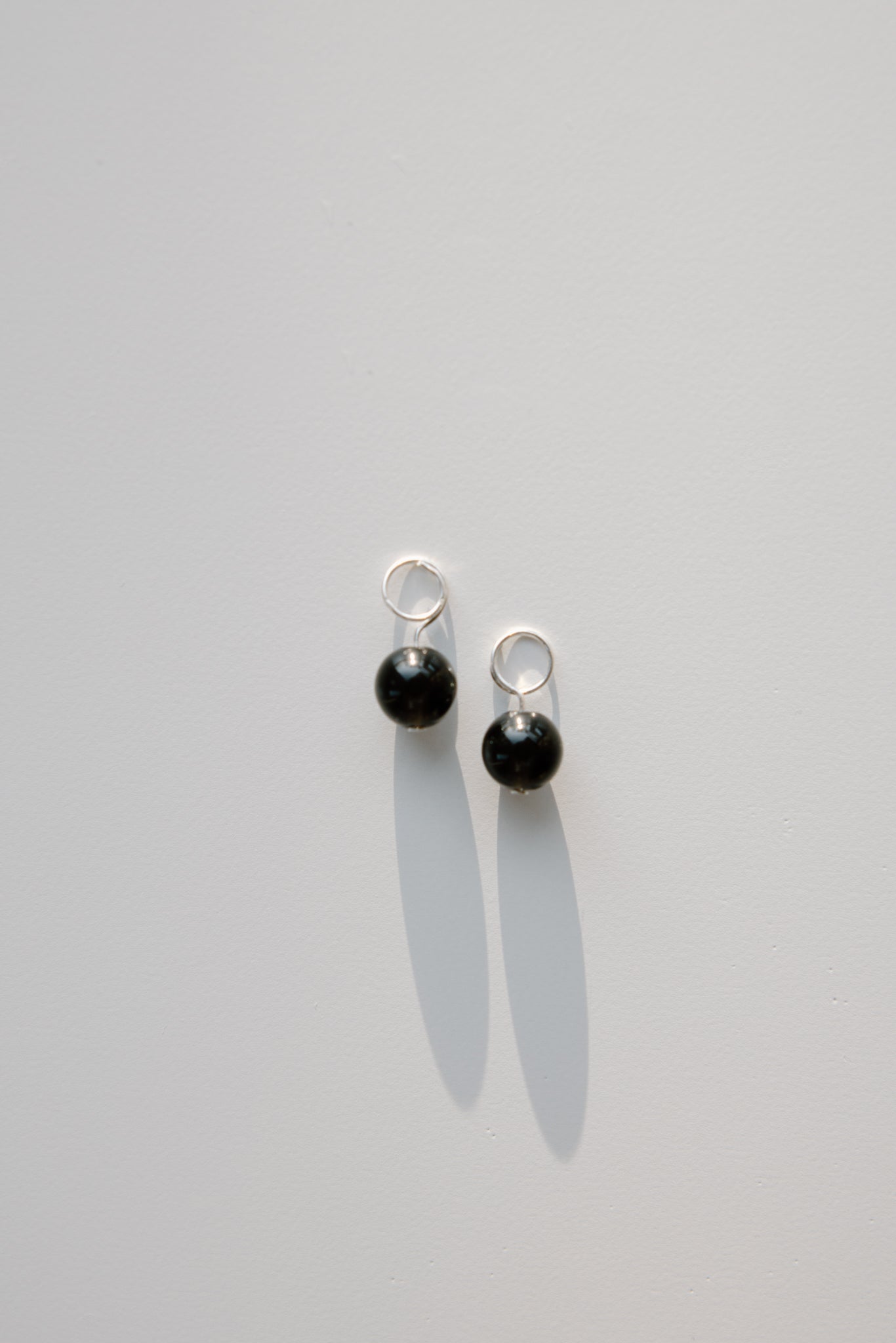Black Onyx Earring Charms
