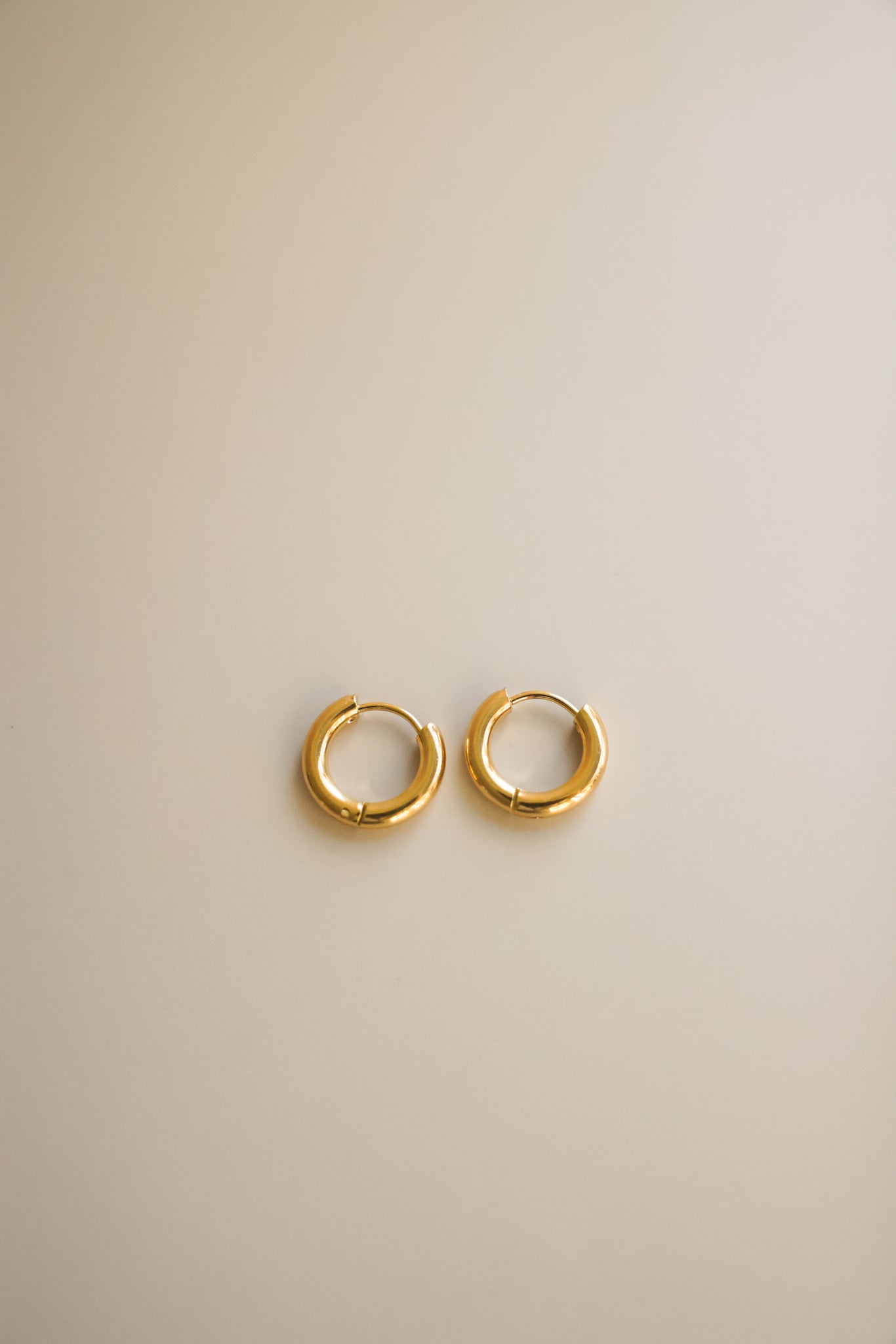 Large Live In Hoop Earrings