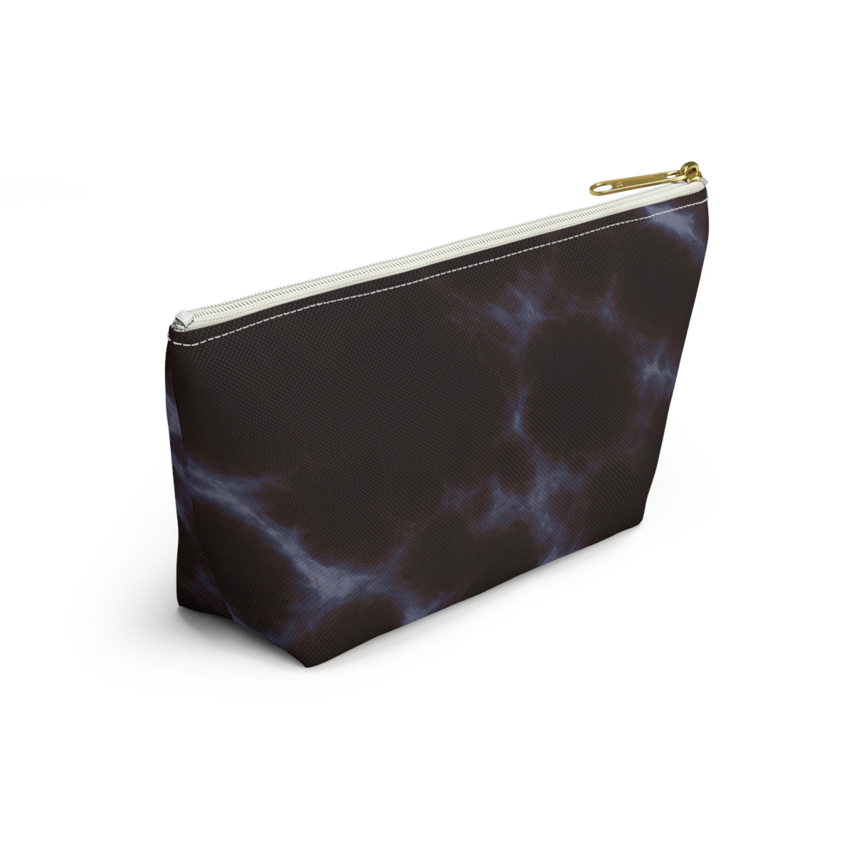 Dark Marble Lightning Accessory Pouch — Monogram BBK Travel Makeup Bag