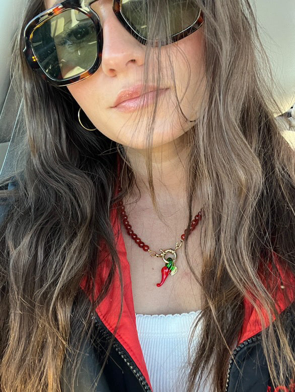 Red Chili Pepper Charm