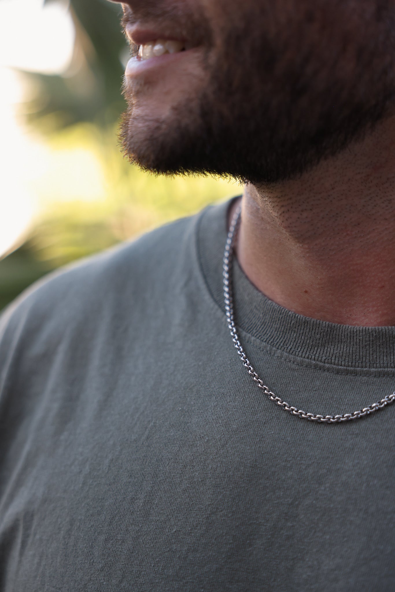 Men + Kid Rollo Stainless Steel Necklace