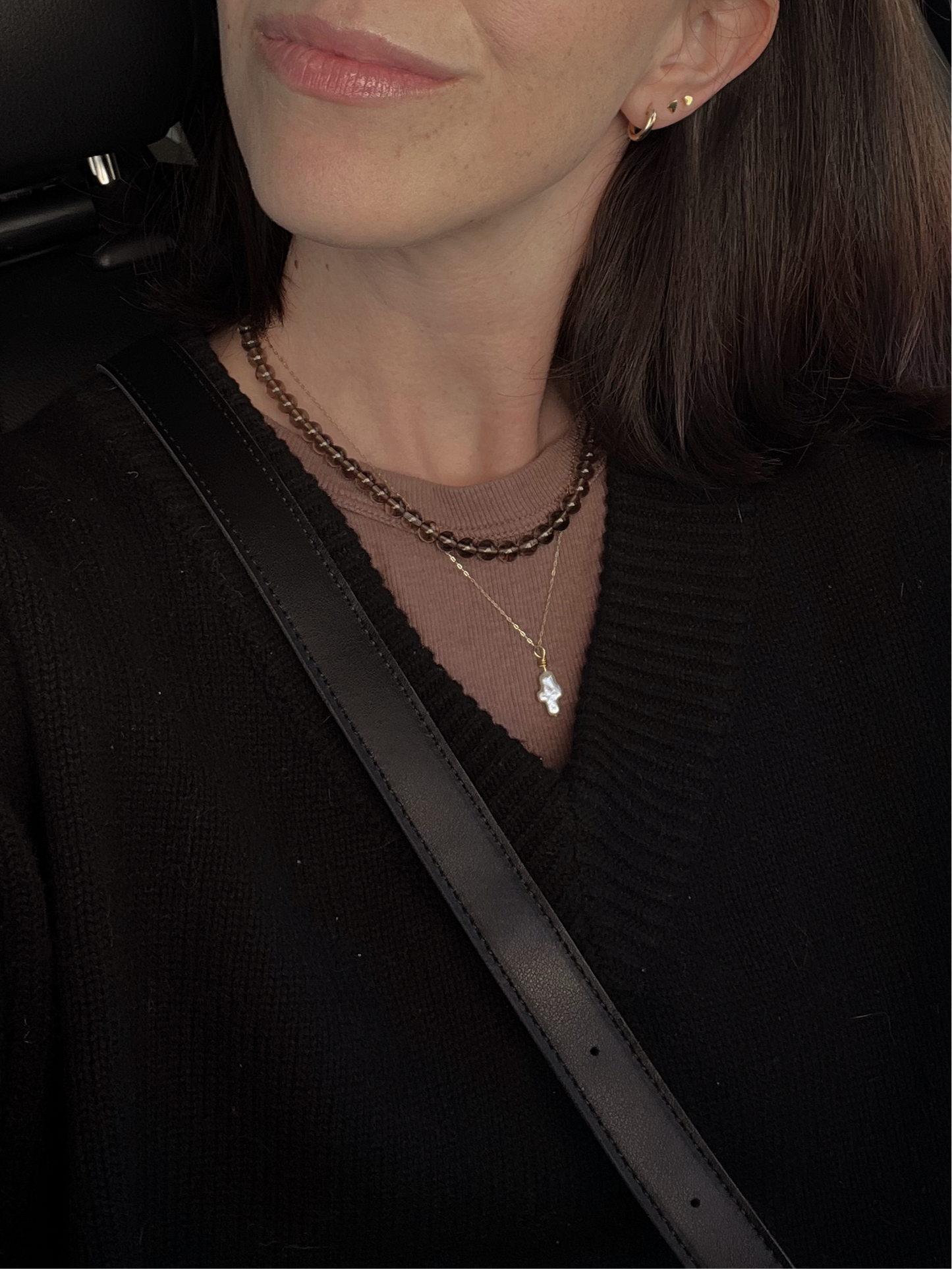 PRE-ORDER Smokey Quartz Necklace