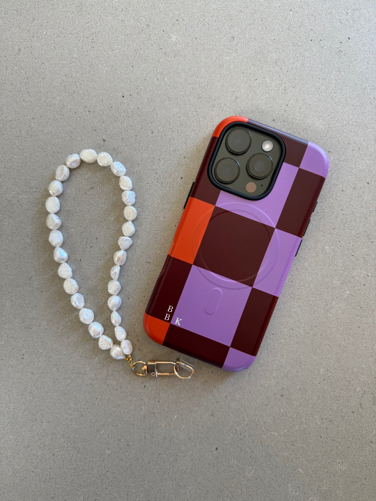 Pearl Phone Charm