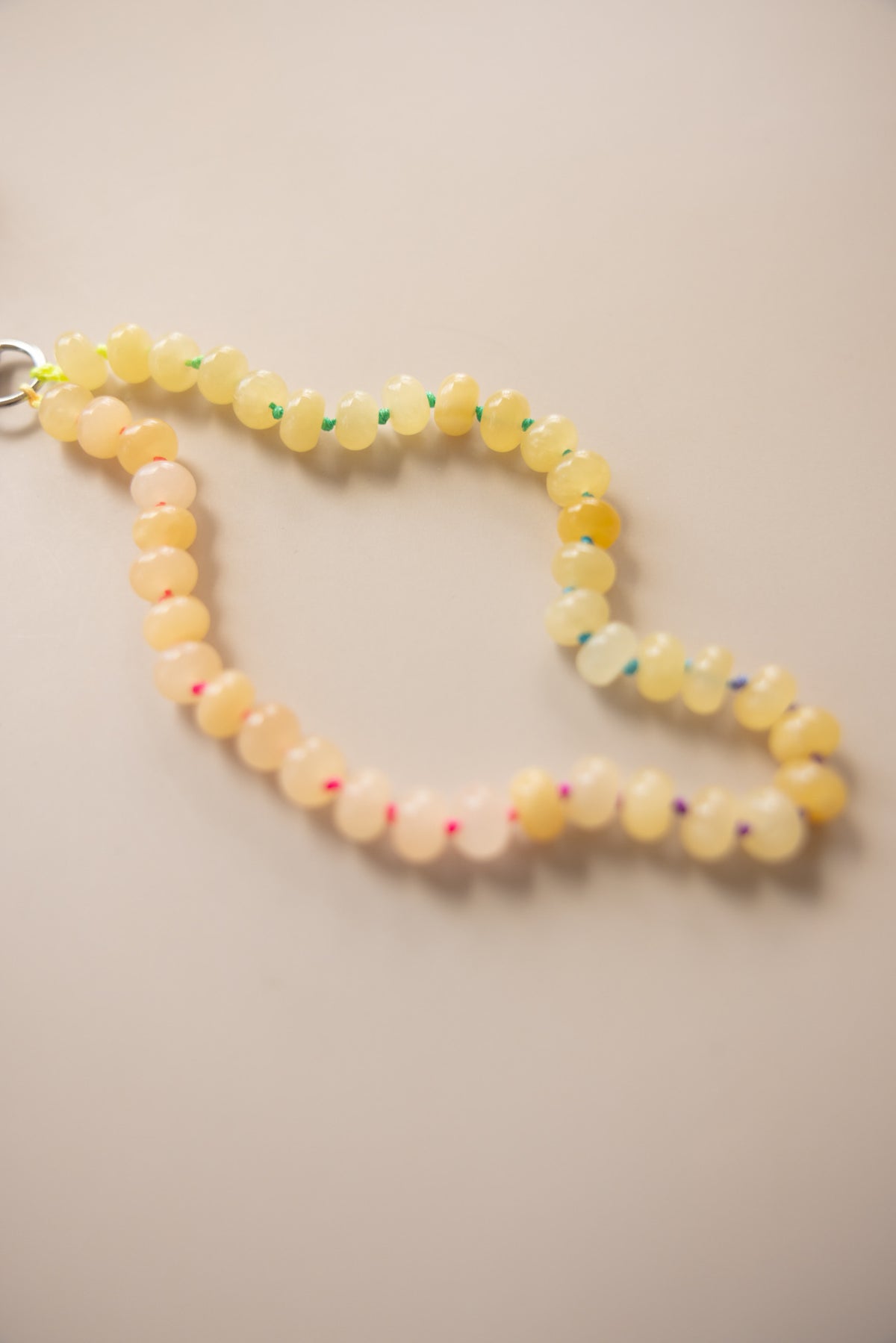 Yellow + Rainbow Phone Charm
