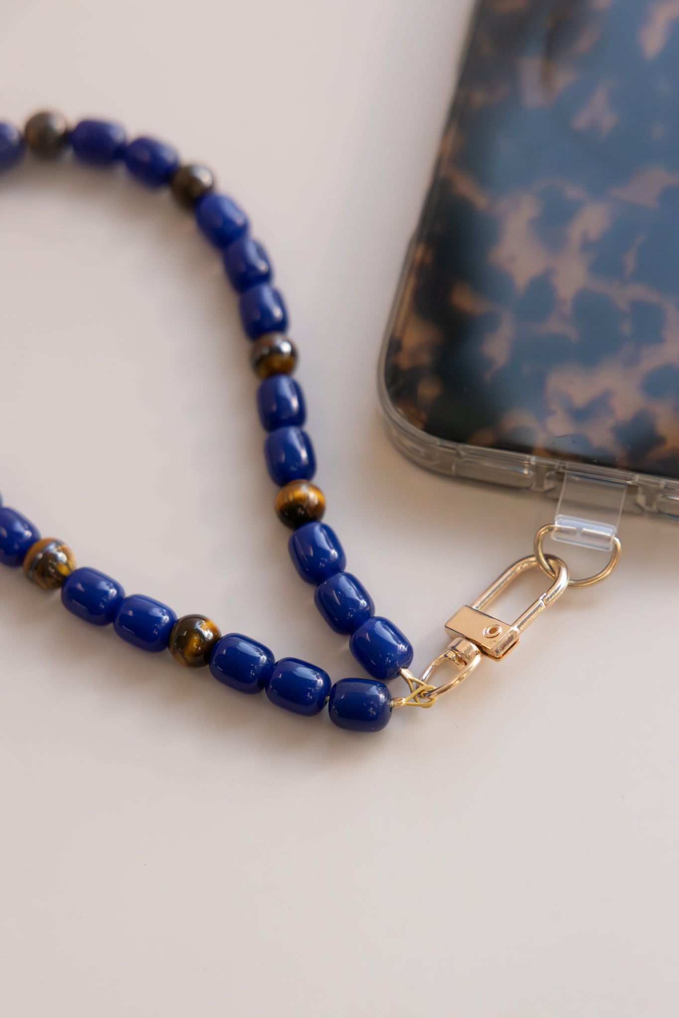 Cobalt Blue Phone Charm