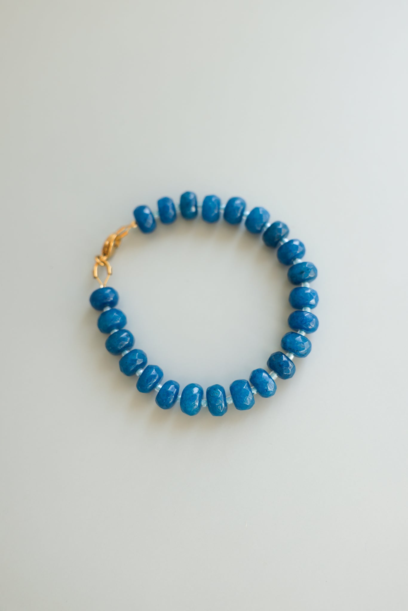 Blue Jade Bracelet