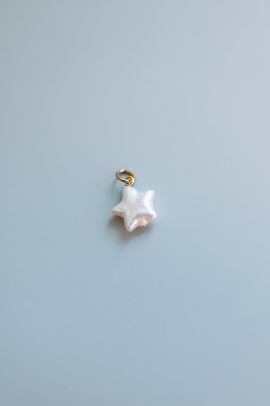 Pearl Star Charm