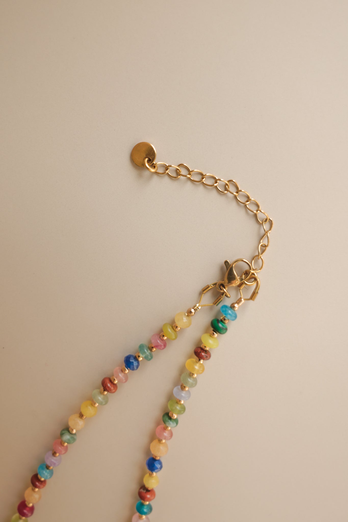Mini Multicolored + Bubble Initial
