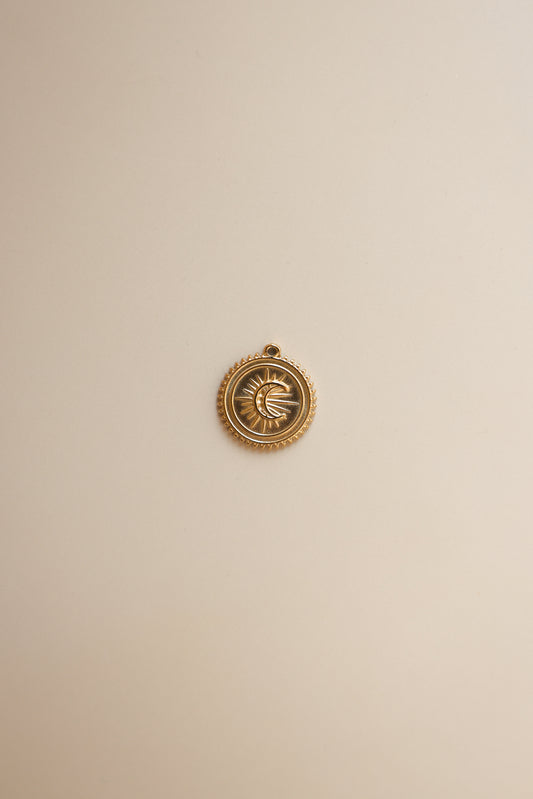 Gold Coin Pendant