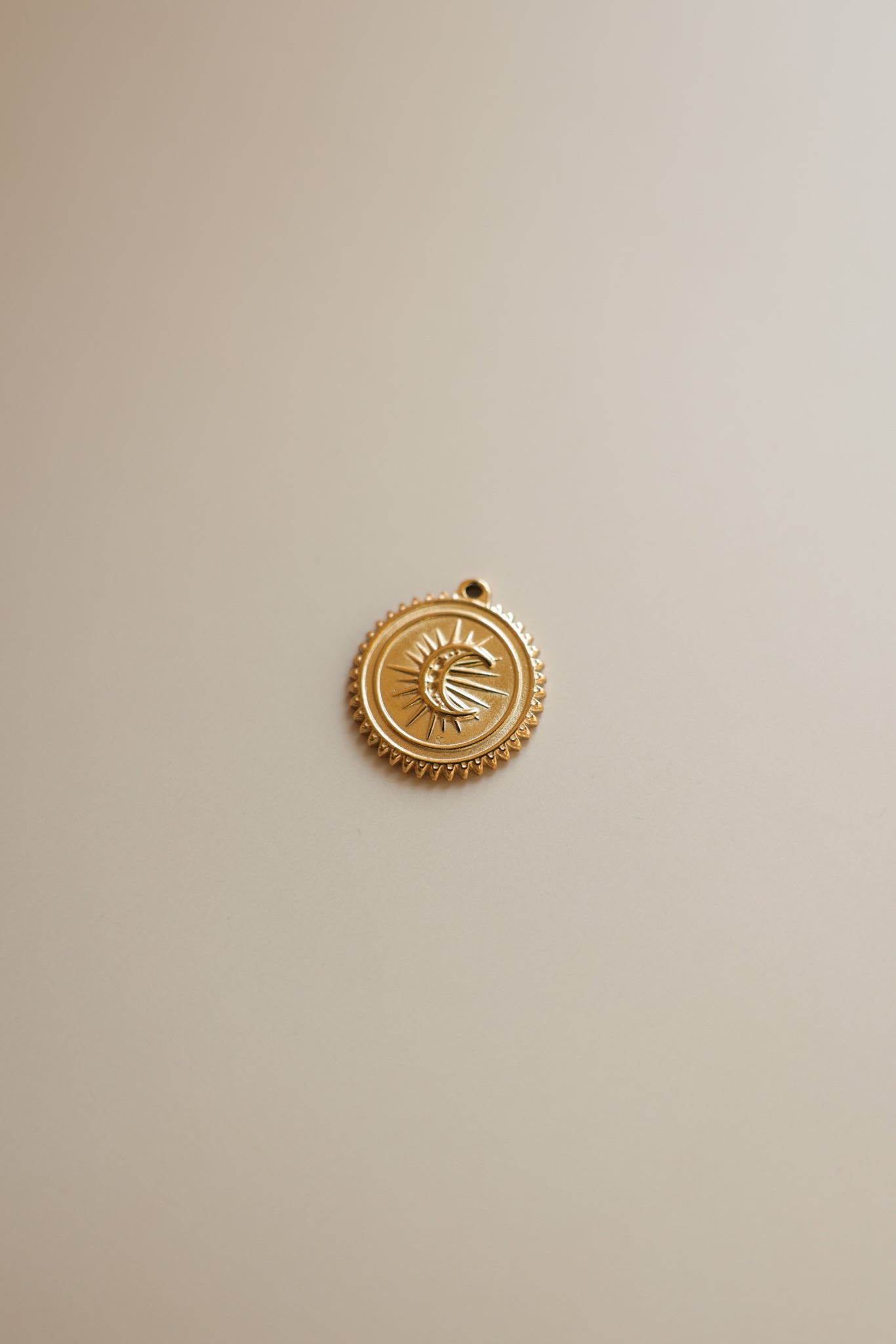 Gold Coin Pendant