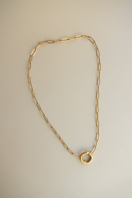 Paper Clip Chain + Round Closure