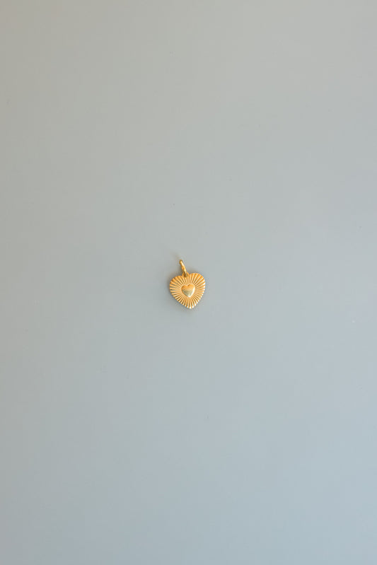 Gold Heart Charm