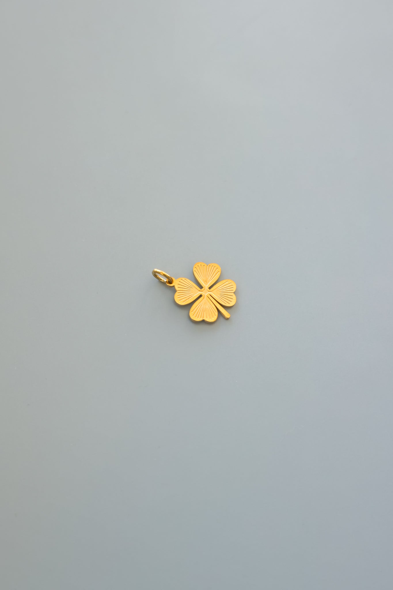 Gold Four Leaf Clover Charm
