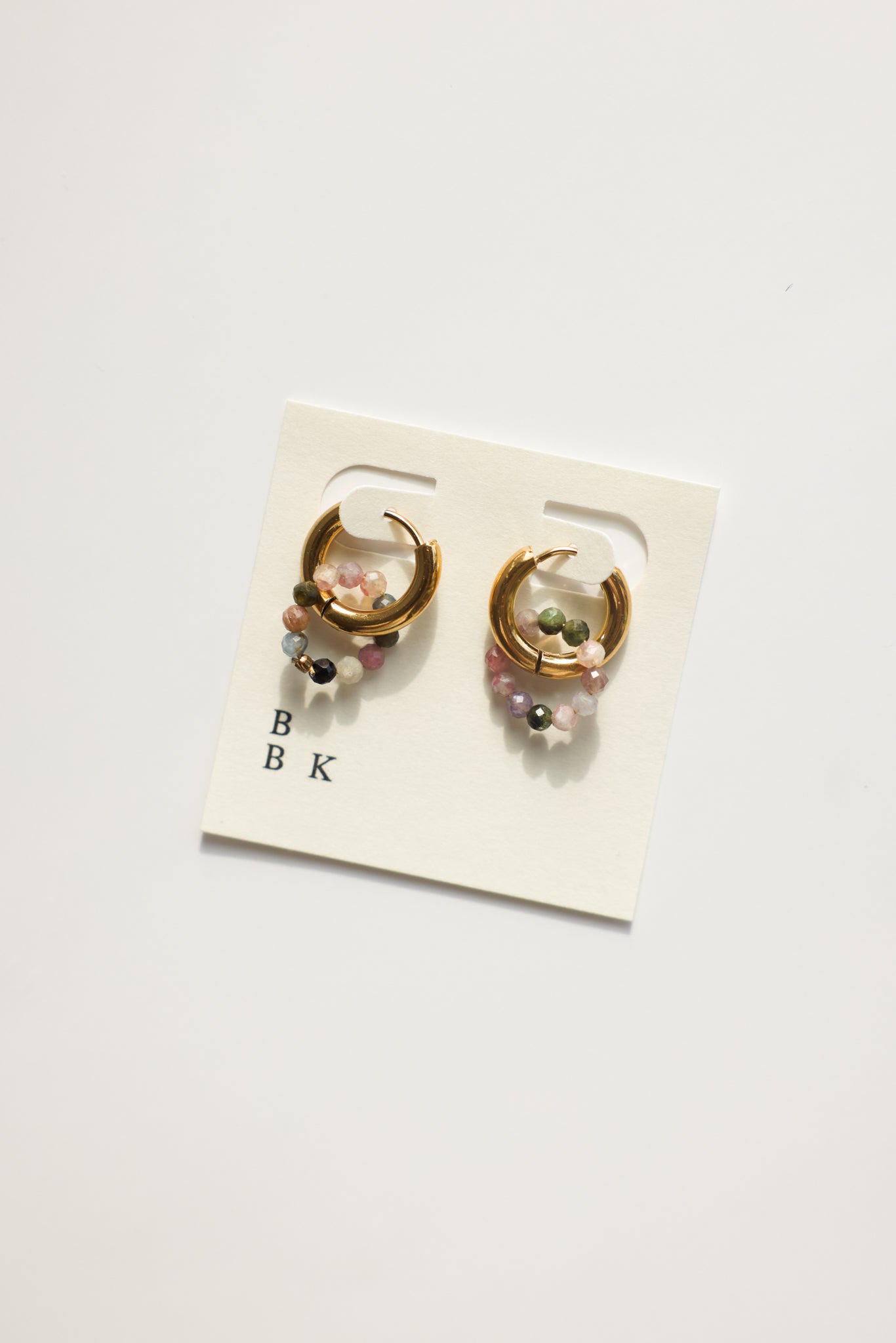 Gemstone Loop Earring Charms