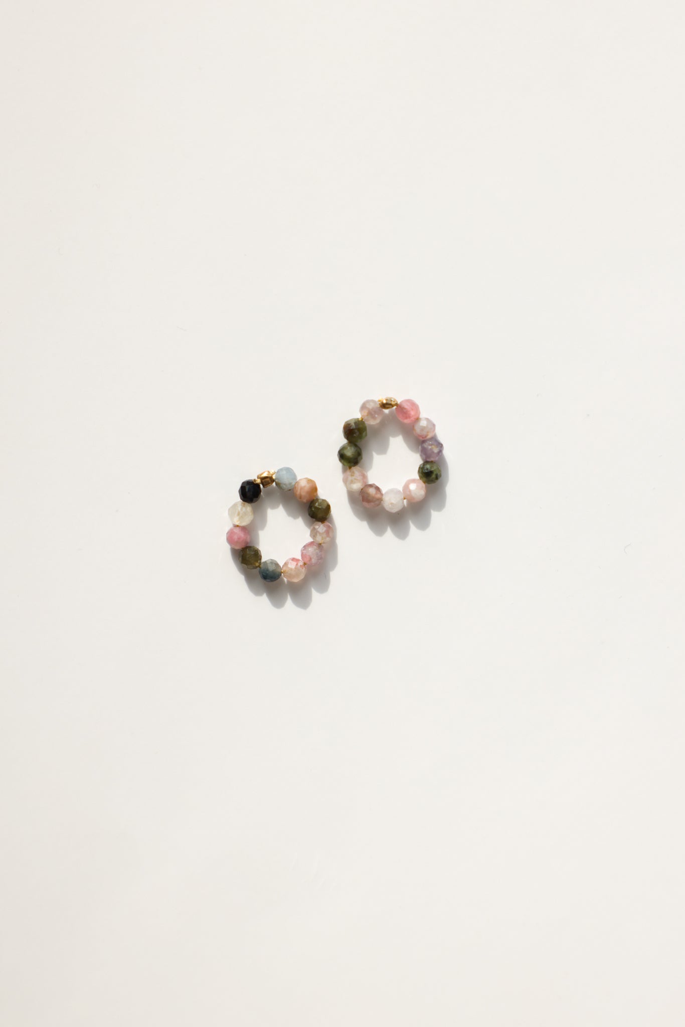 Gemstone Loop Earring Charms