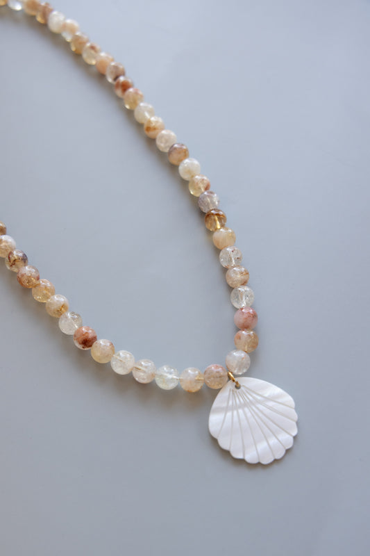 The Golden Hour Shell Necklace