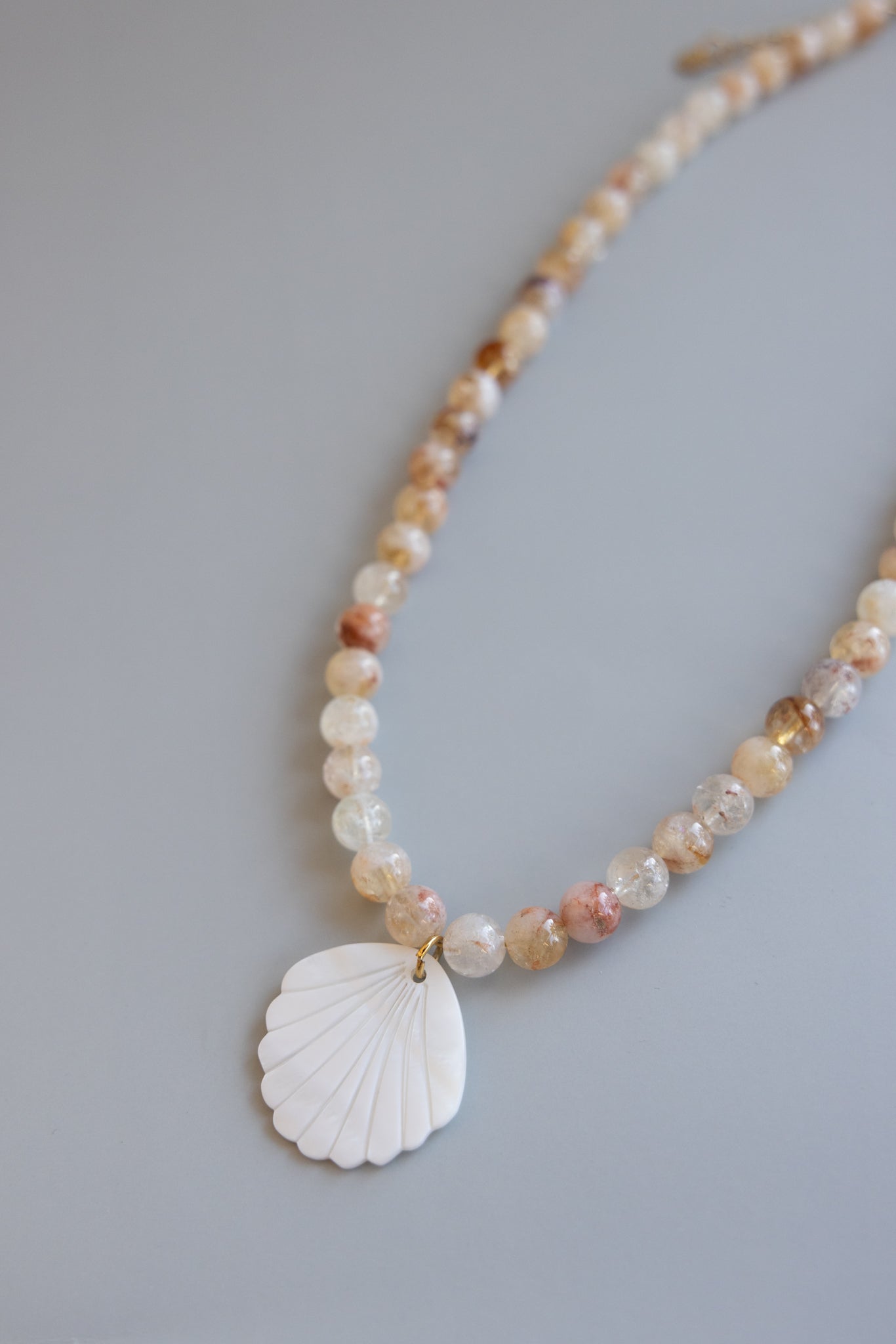 The Golden Hour Shell Necklace