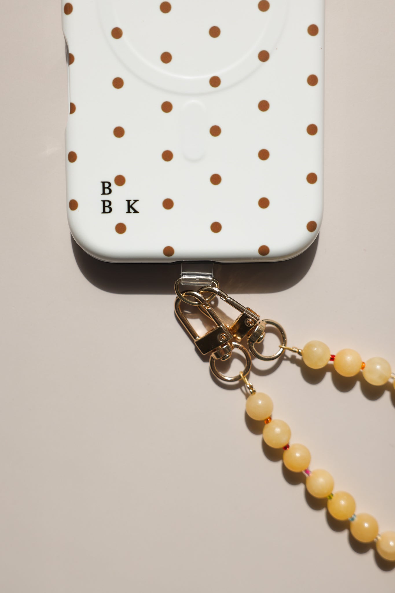 Yellow + Rainbow Phone Charm