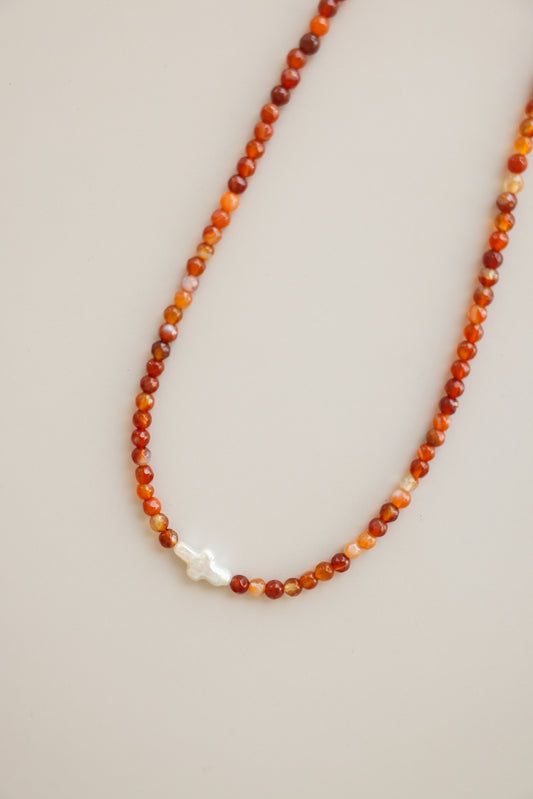 Ember Cross Necklace