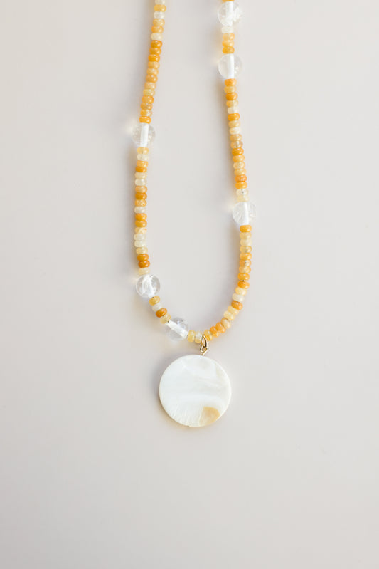 Sunwashed Shell Necklace