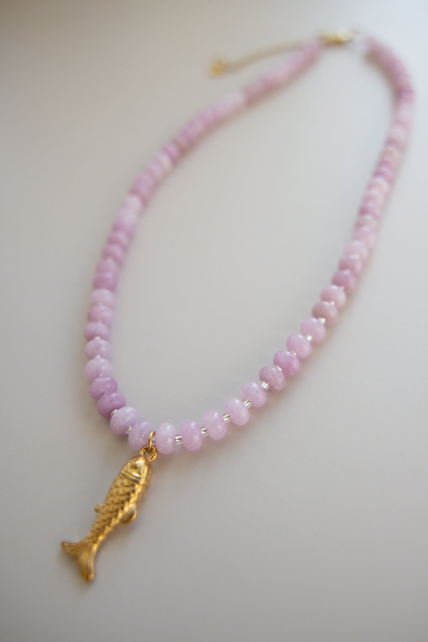 Lavender Catch Necklace