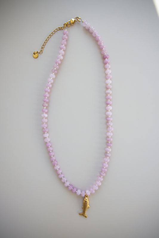 Lavender Catch Necklace