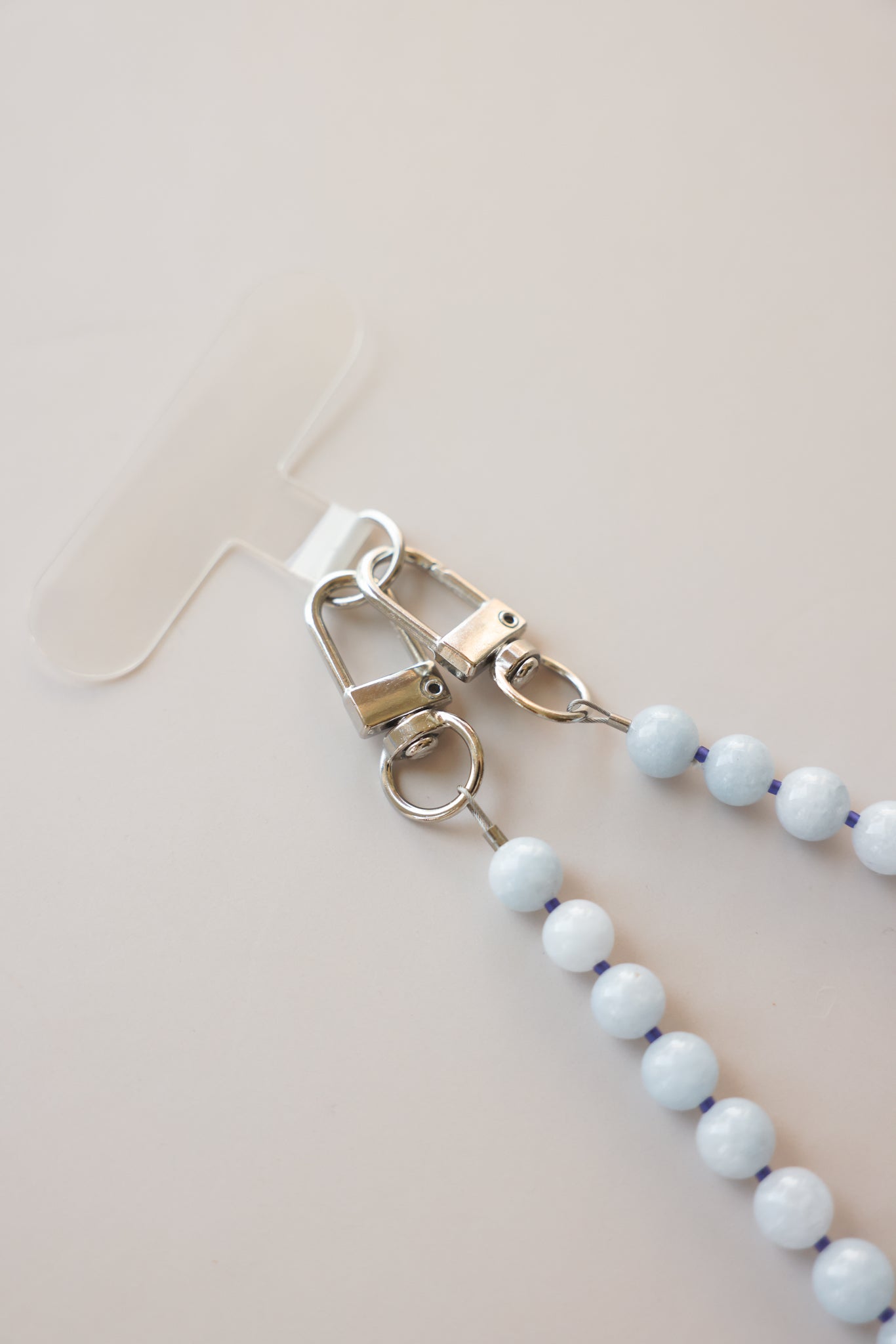 Blue Skies Phone Charm
