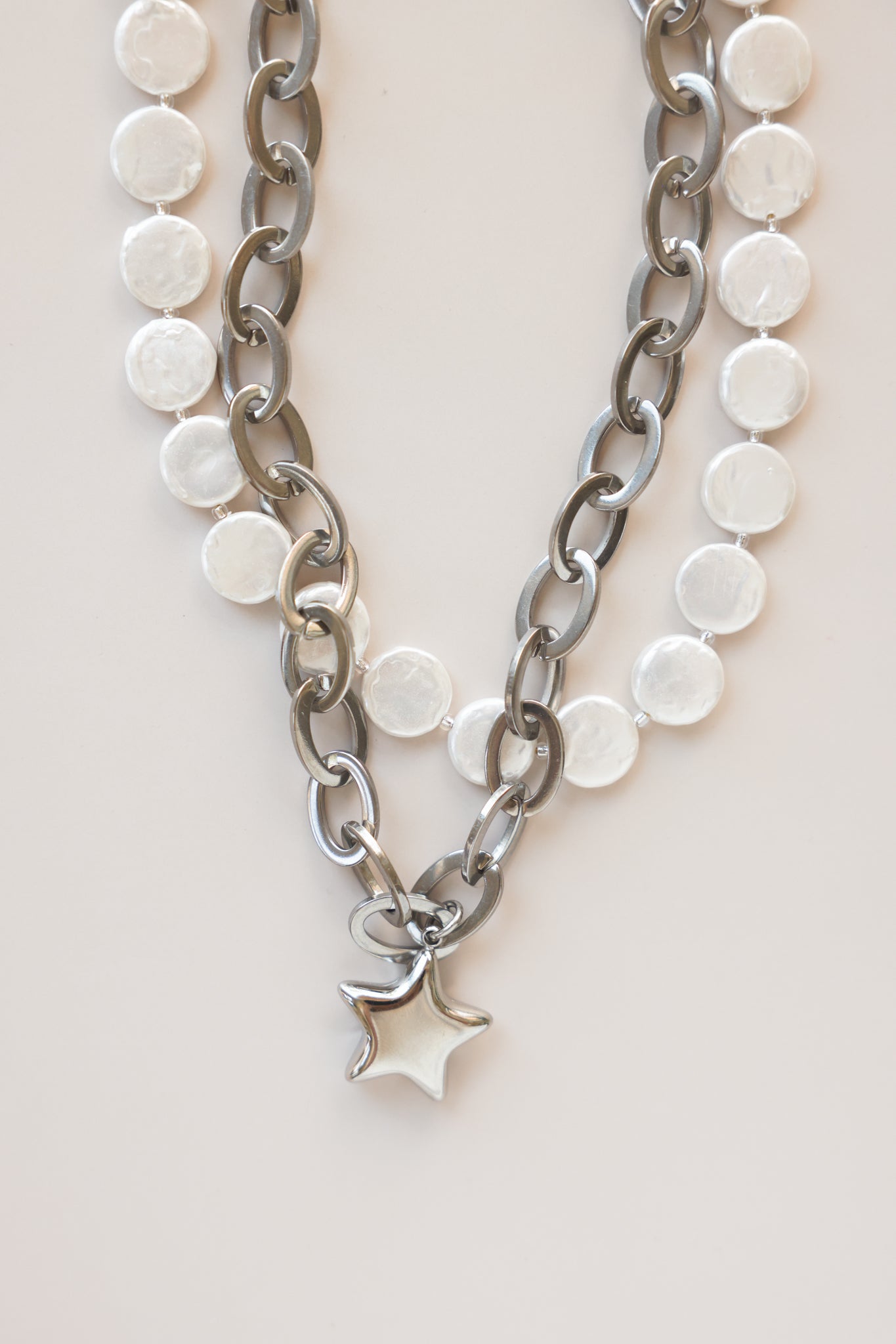 All Star Necklace - Silver