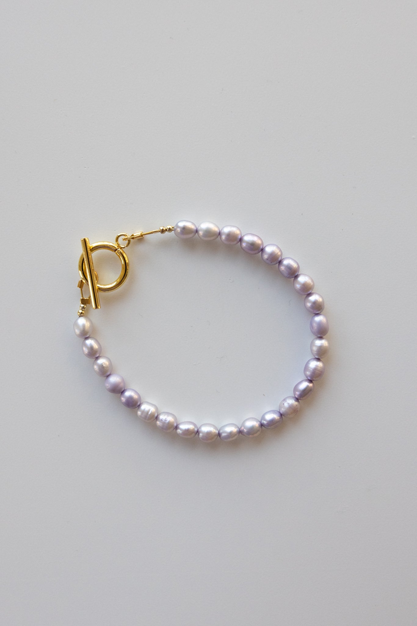 Adult Lavender Pearl Bracelet