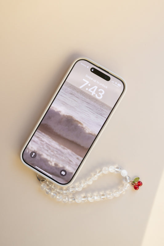 Clear Phone Charm