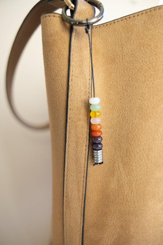 Multi-Colored Bag Charm/Keychain