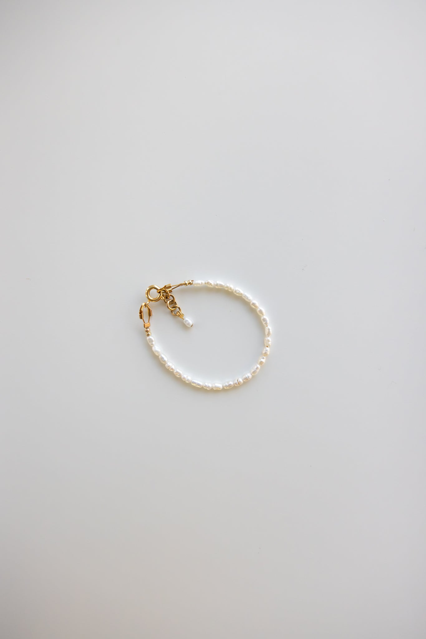 Baby + Kid Rice Pearl Bracelet