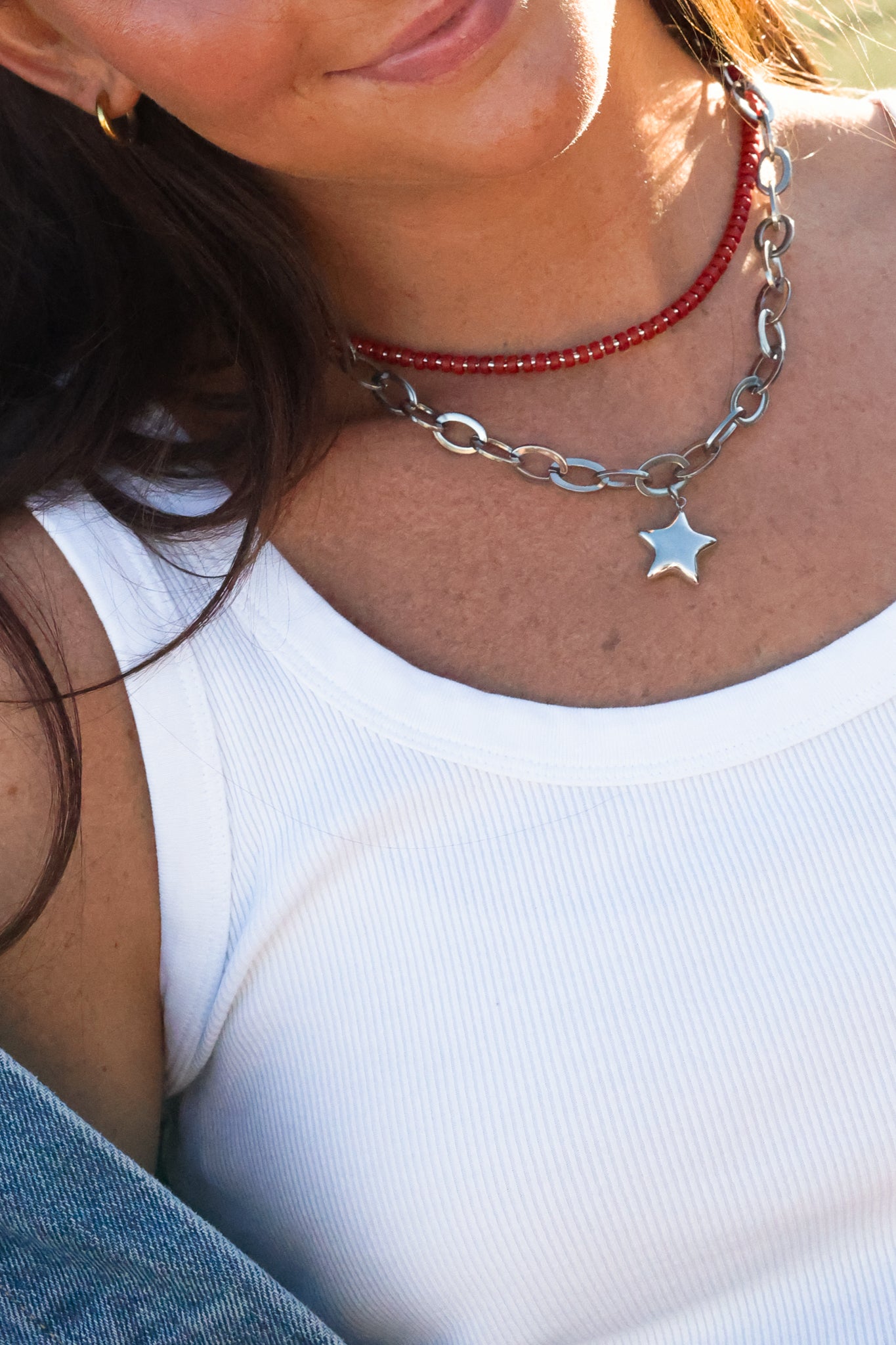 All Star Necklace - Silver